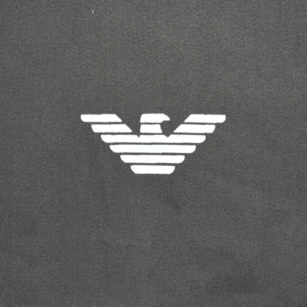 Emporio Armani Grey Premium Logo Print Shirt-5