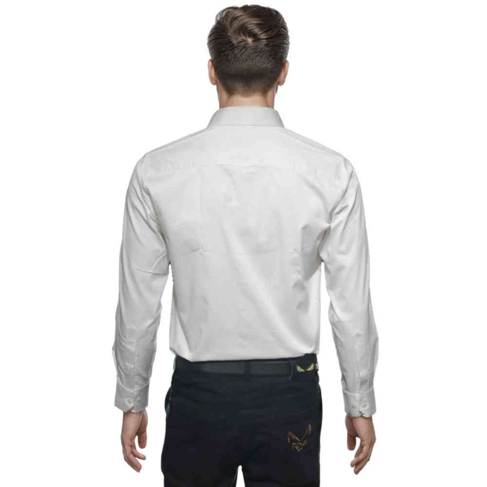 Emporio Armani White Premium Logo Print Shirt-1