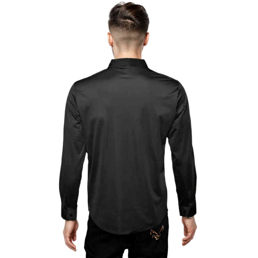 Gucci Black Embroidered Logo Premium Quality Shirt-1
