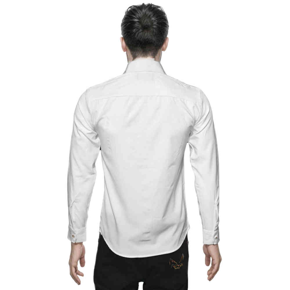 Dior Premium Quality White Tuxedo Shirt-1