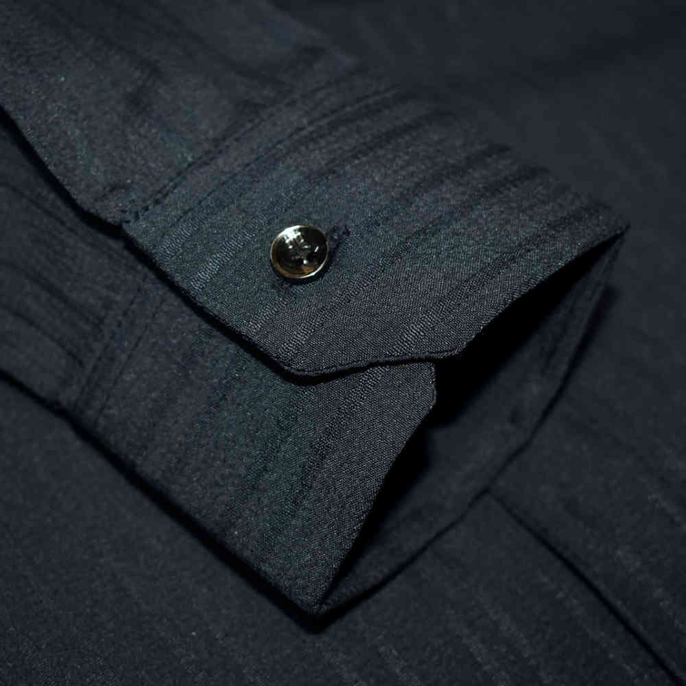 Burberry Embossed Pocket Logo Blue Premium Quality Shirt-5