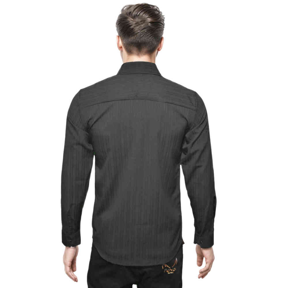 Burberry Embossed Pocket Logo Black Premium Quality Shirt-1