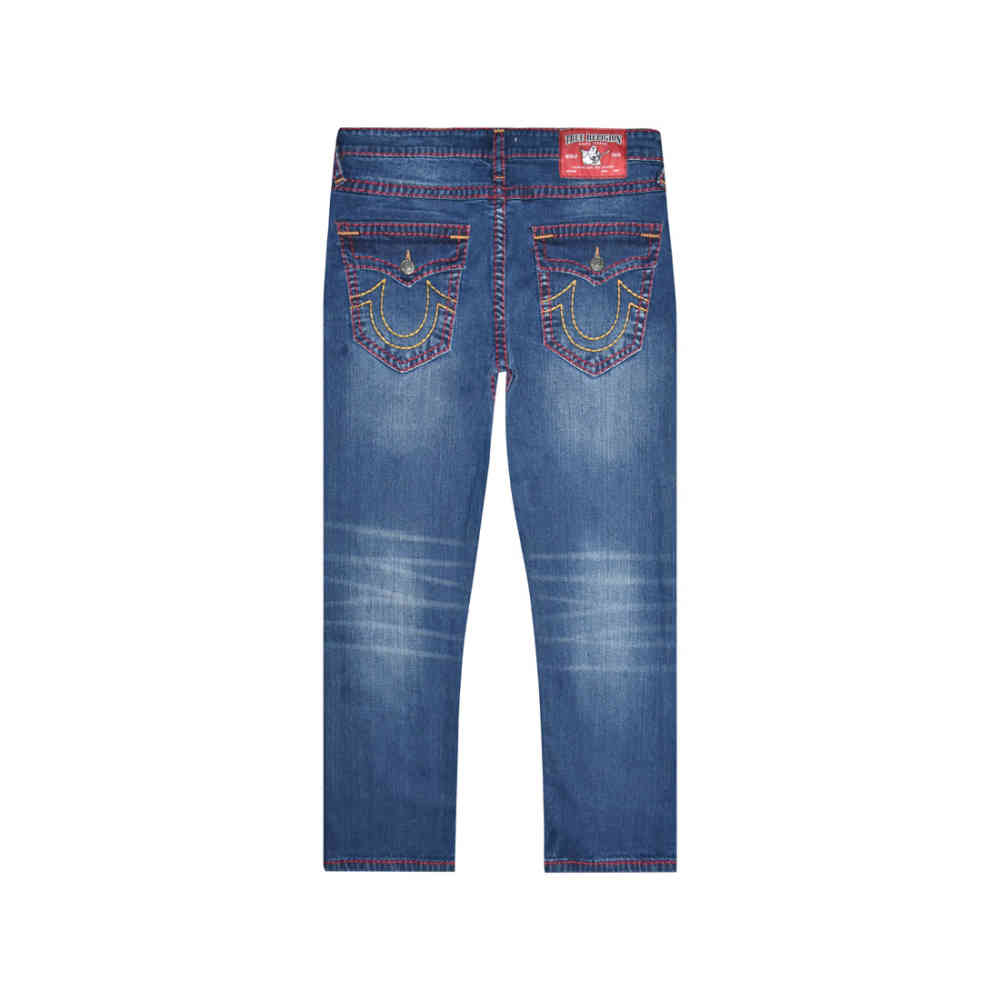True Religion Dark Blue Premium Quality Denim Jeans-5