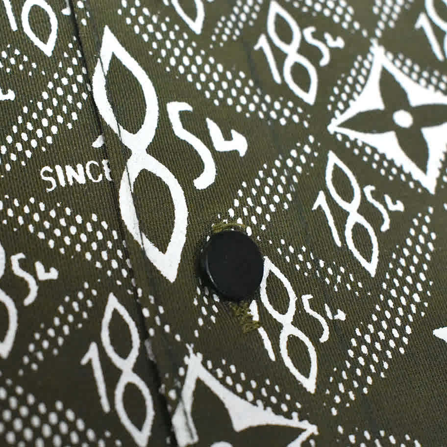 Louis Vuitton Green Premium Quality T-shirt-4