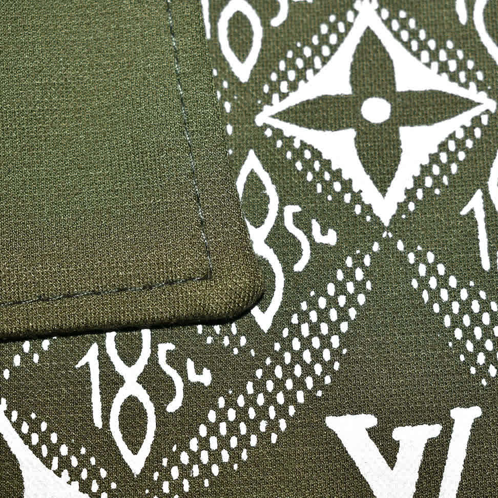 Louis Vuitton Green Premium Quality T-shirt-3