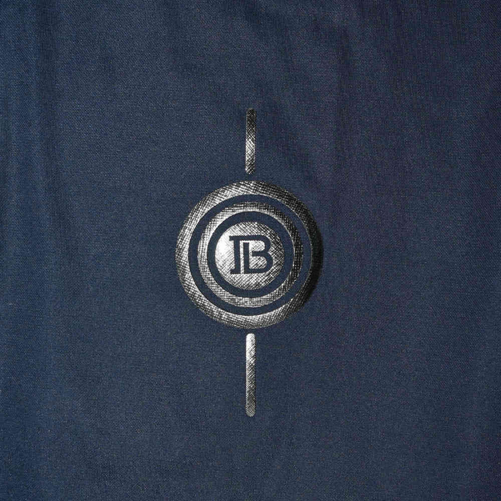 Balmain Blue Premium Quality T-shirt-4