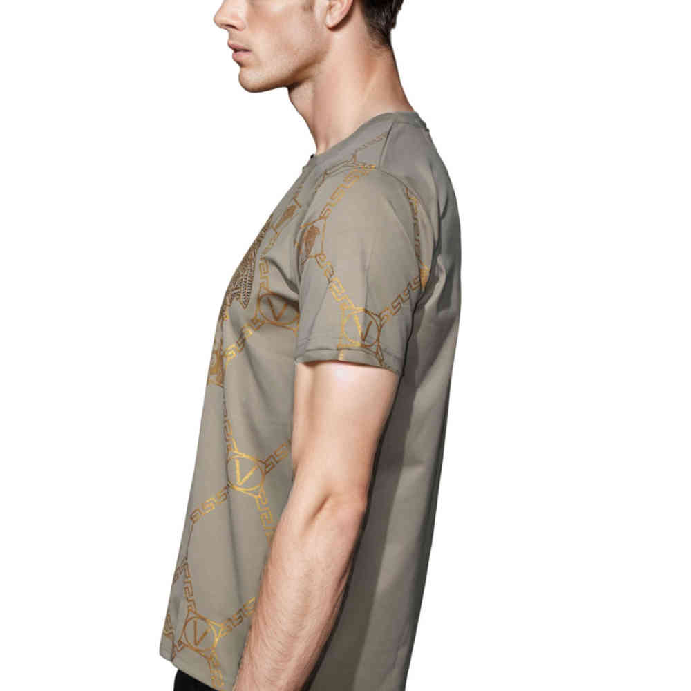 Versace Brown Premium Quality T-shirt-2