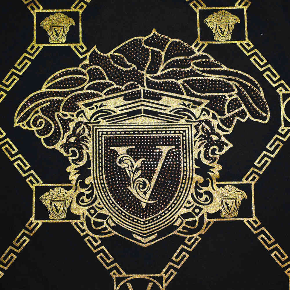 Versace Black Premium Quality T-shirt-3