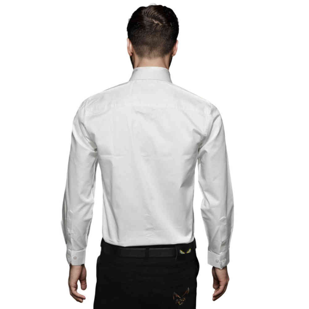 Armani Exchange White Premium Quality Tuxedo Shirt-1