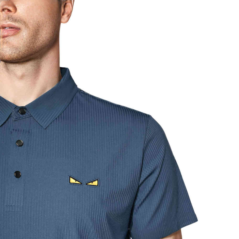 Fendi Blue Premium Quality Polo T-shirt-thumb-4