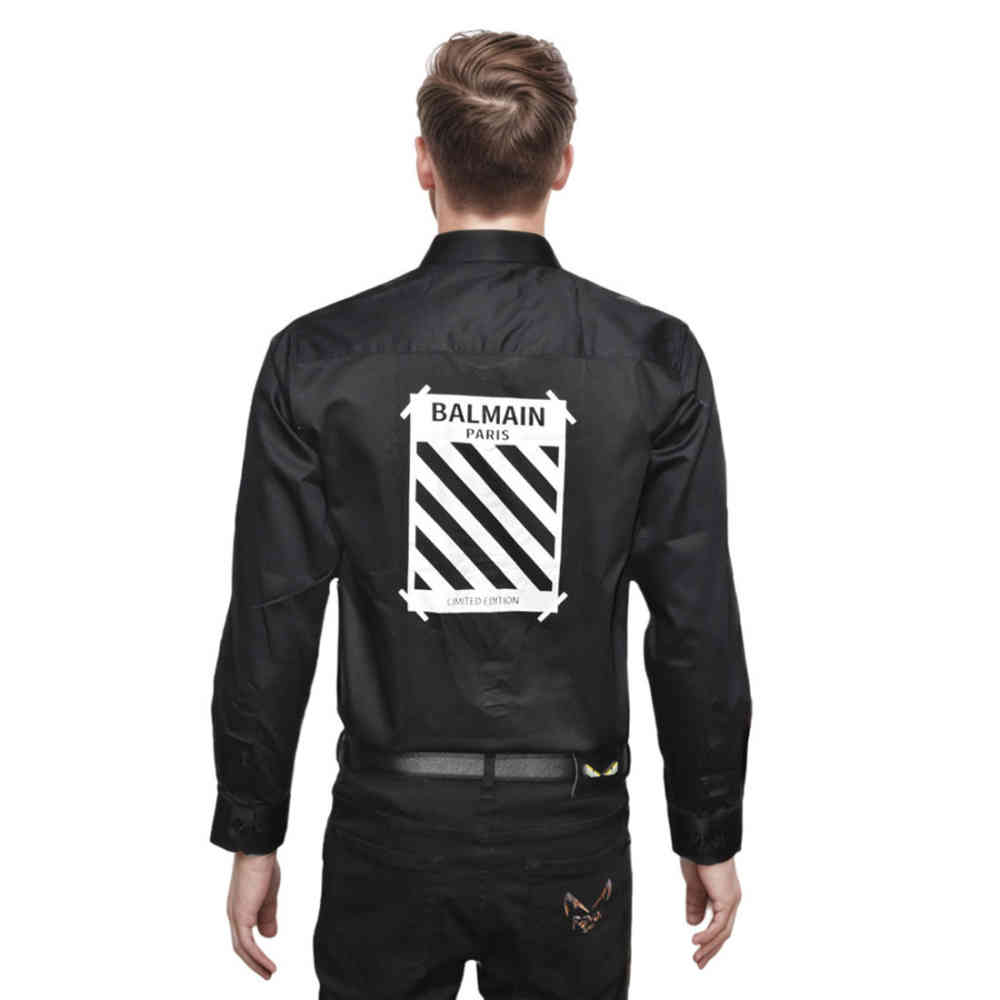 Balmain Black Premium Quality Shirt-1