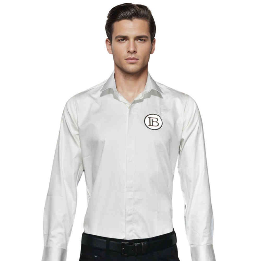 White Balmain Black Premium Quality Shirt