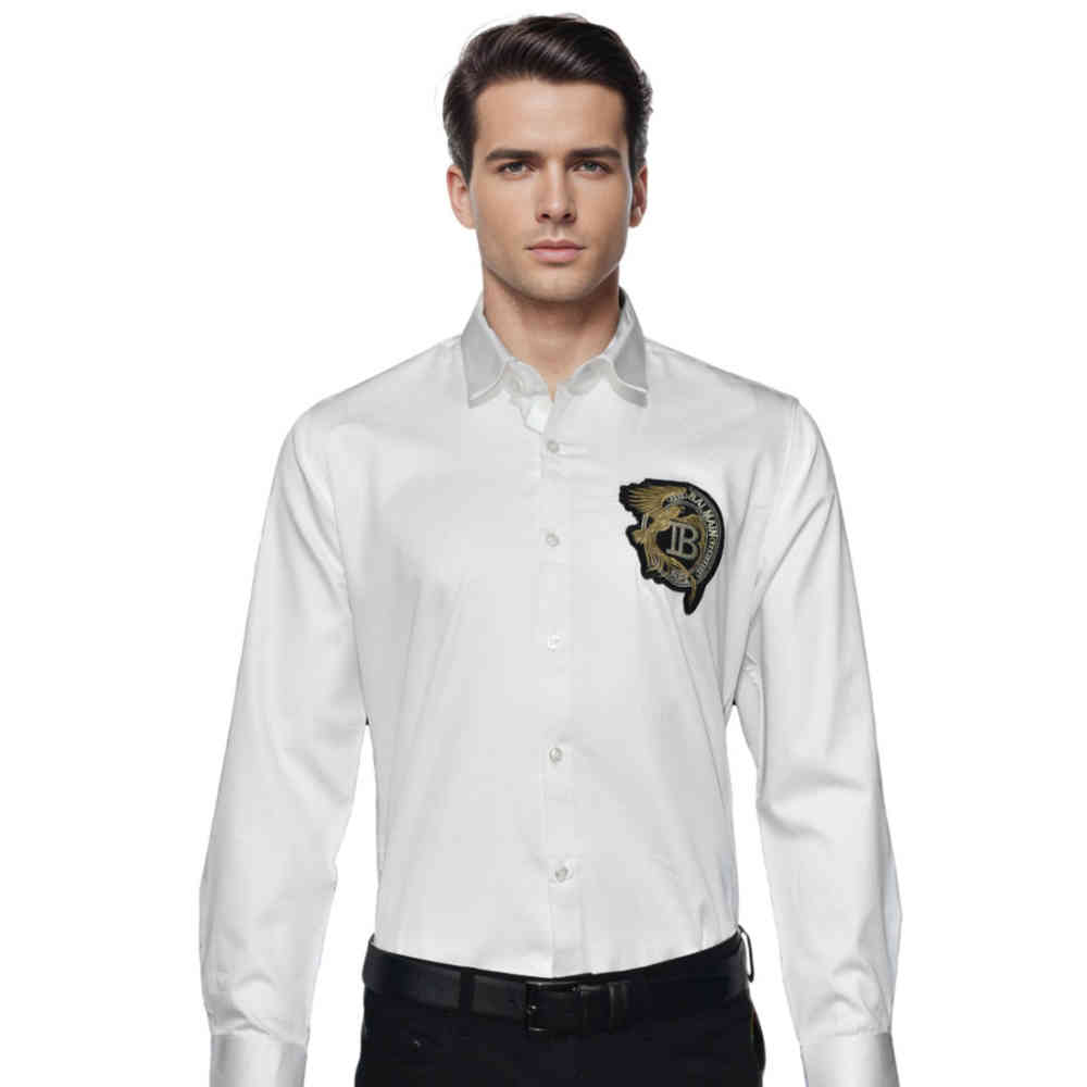 White Balmain Black Premium Quality Shirt