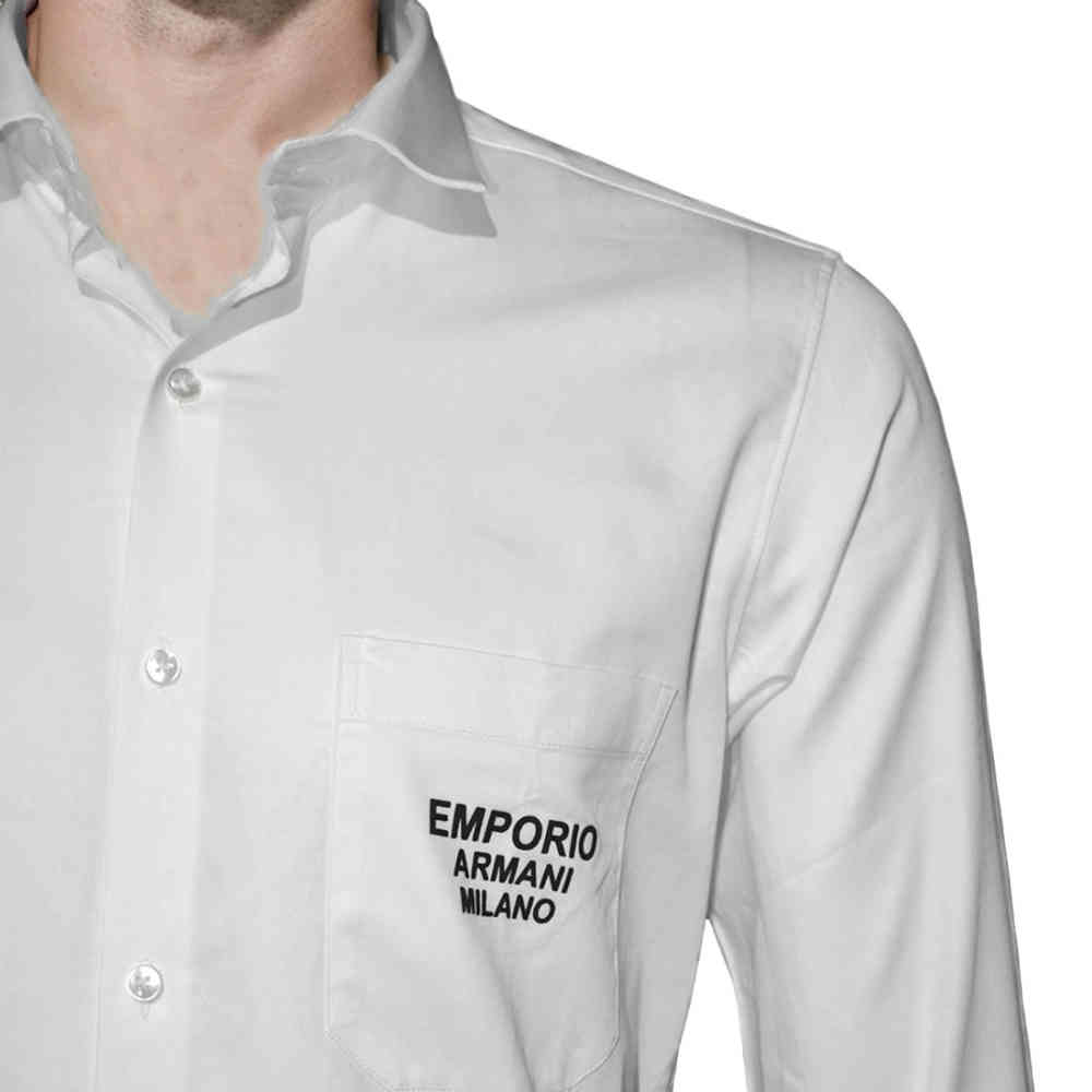 Emporio Armani White Premium Quality Shirt-4
