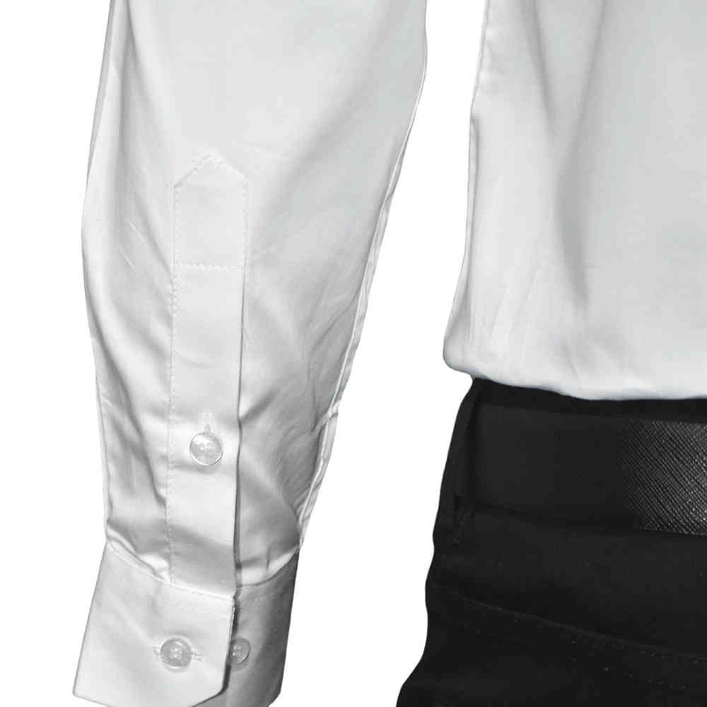 Versace White V-Emblem Shirt-5