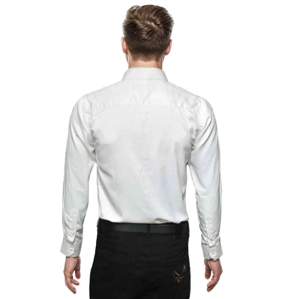 Versace White V-Emblem Shirt-1