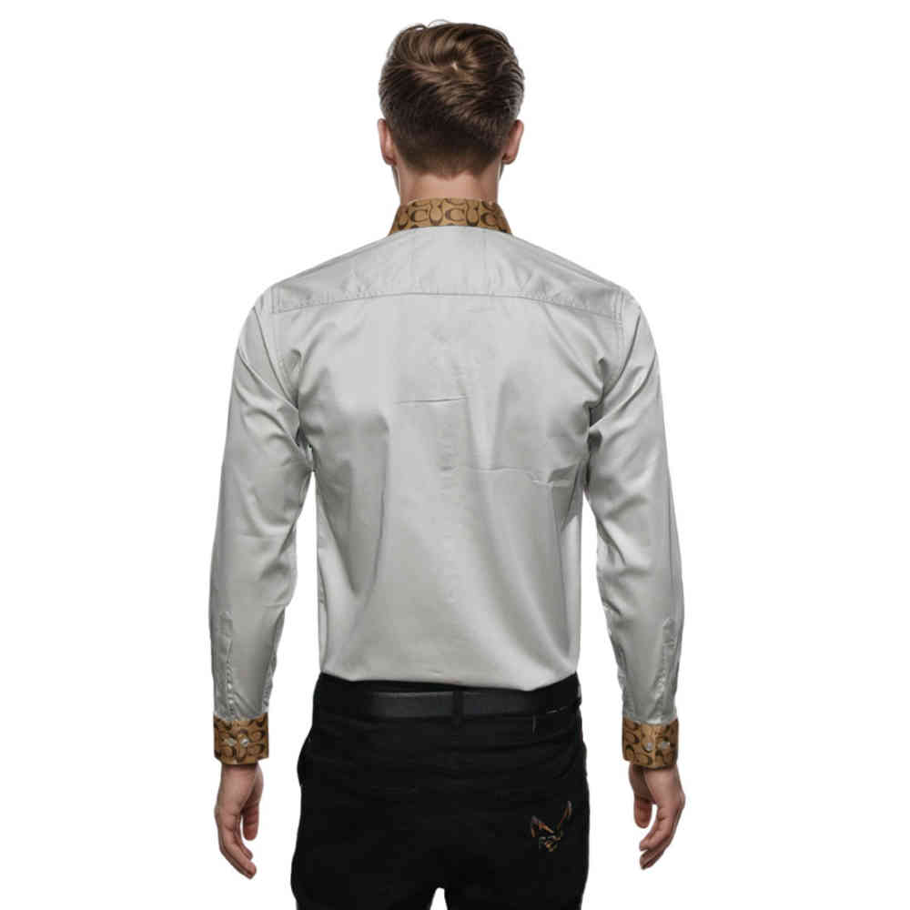 Coach Grey Premium Quality Shirt-1