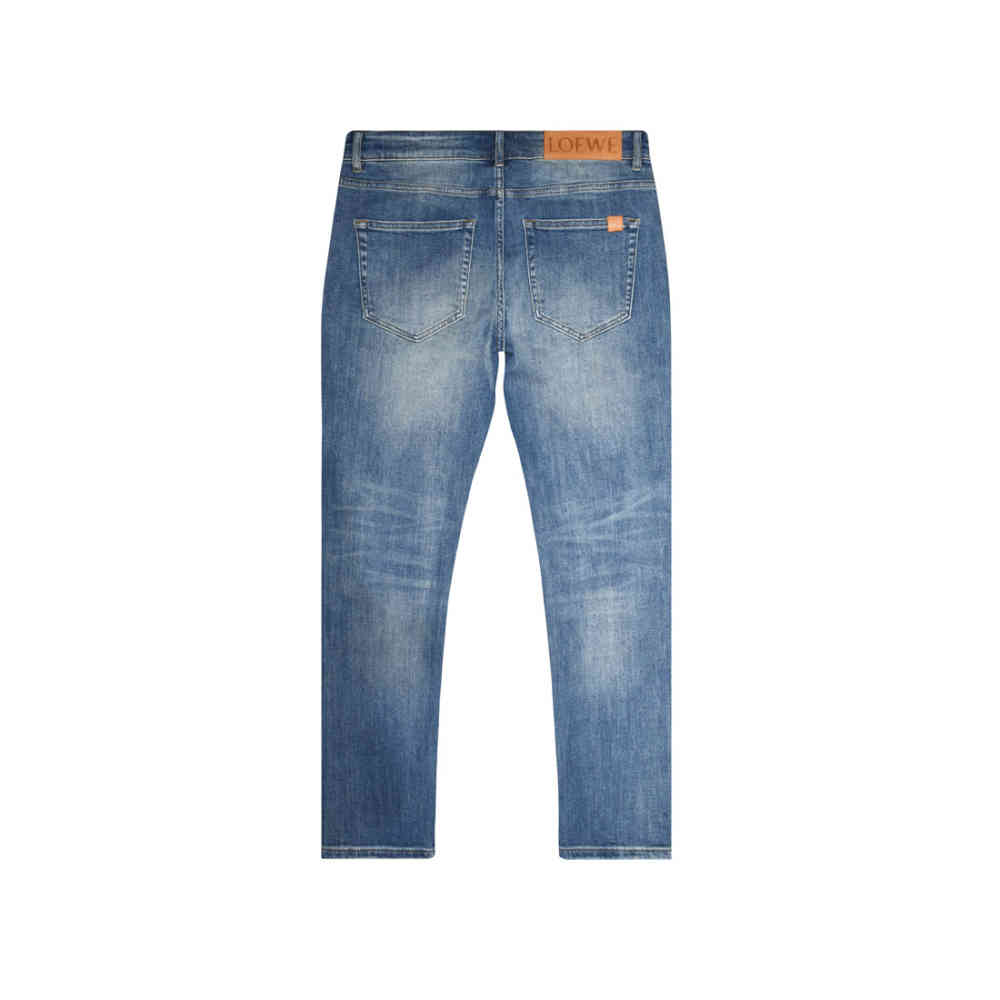 Loewe Blue Premium Quality Jeans-5