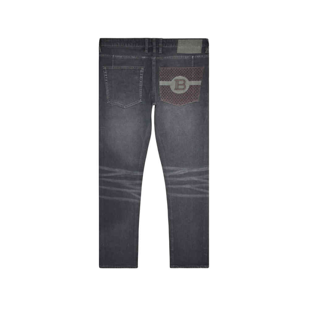 Balmain Black Premium Quality Jeans-5