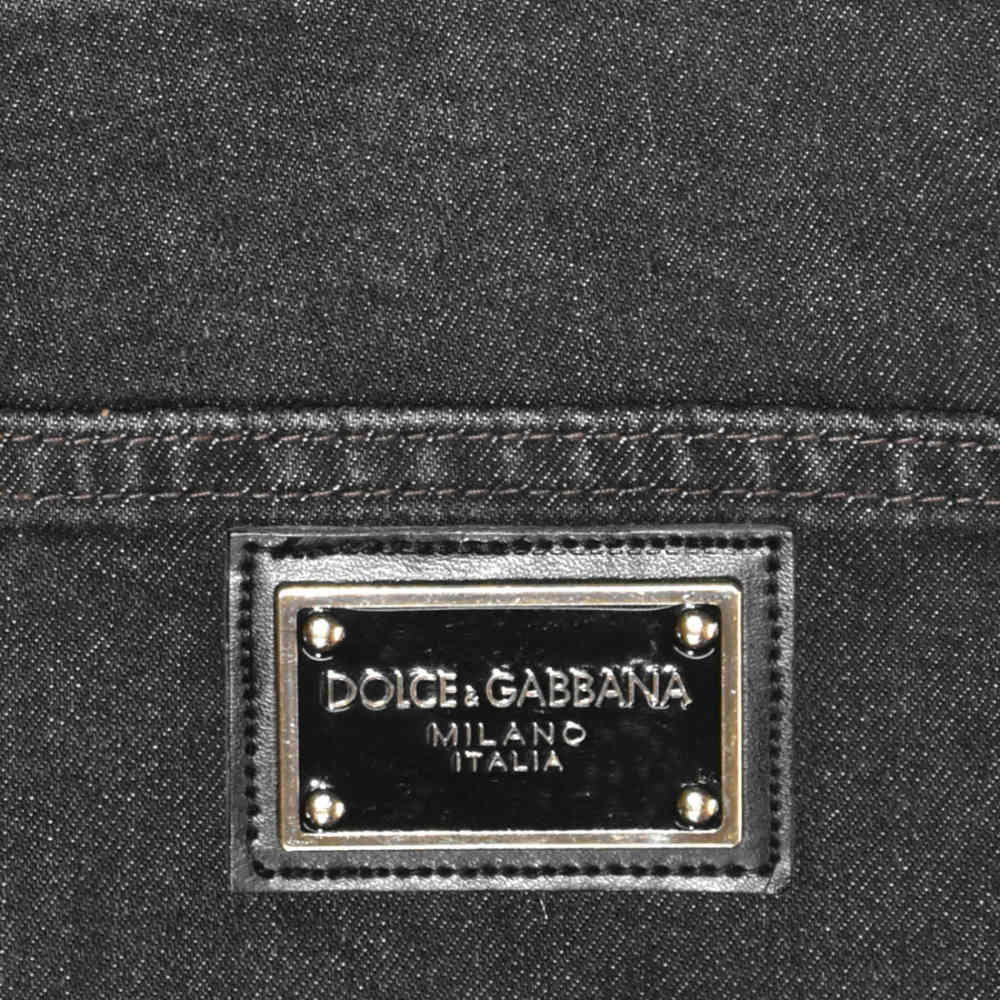Dolce & Gabbana Black Premium Quality Denim Jeans-4