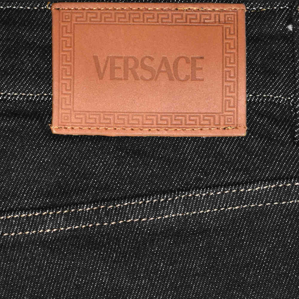 Versace Black Premium Quality Denim Jeans-4