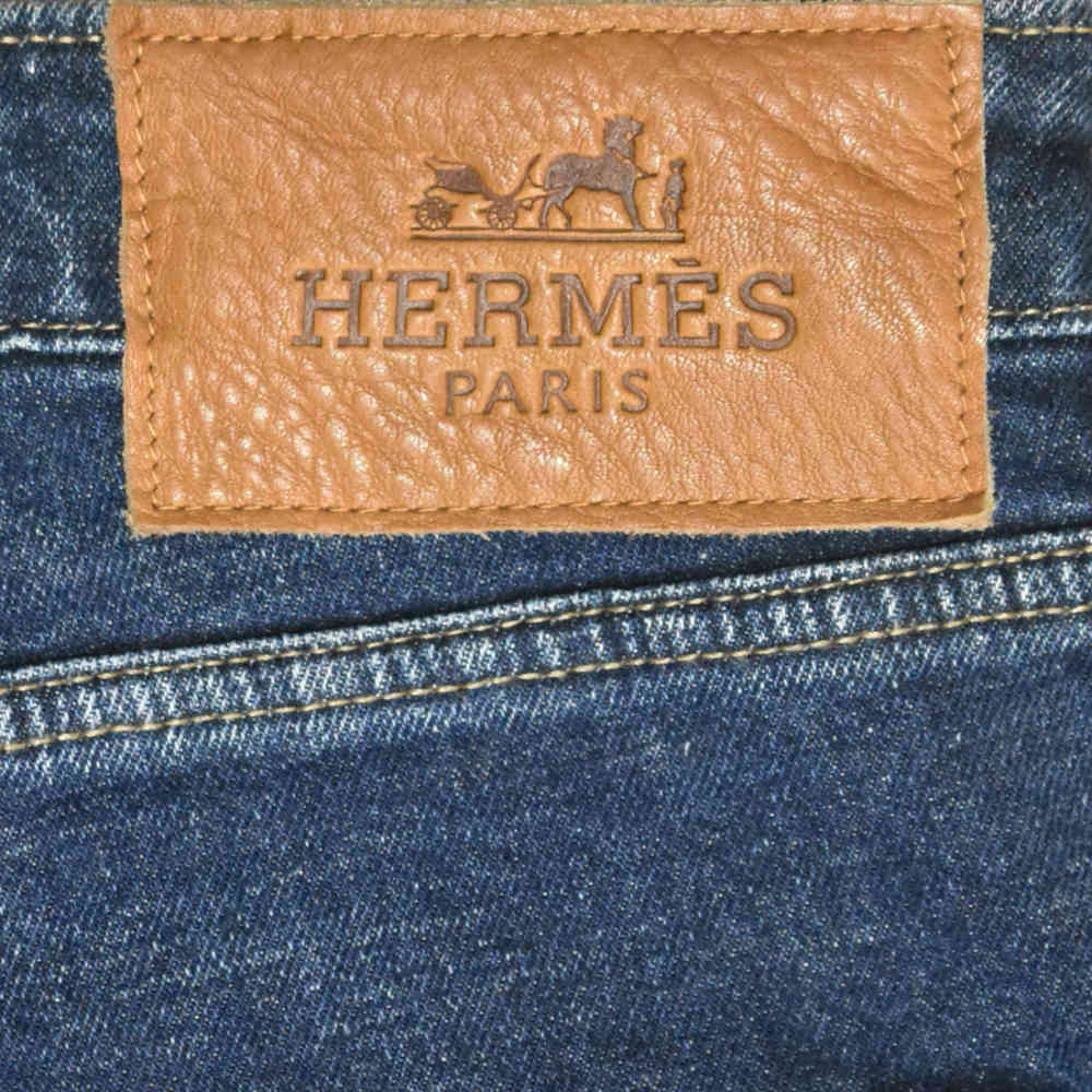 Hermes Dark Blue Premium Quality Jeans-4