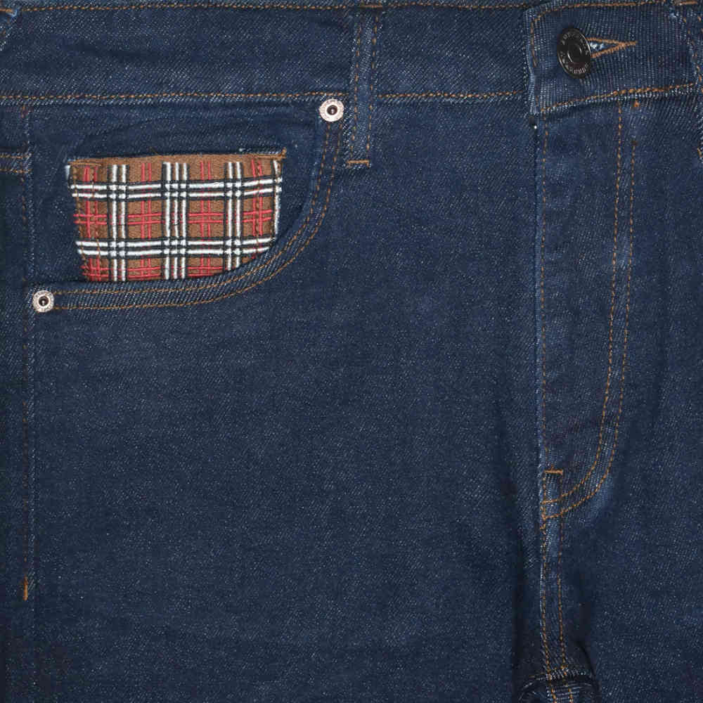 Burberry Dark Blue Premium Quality Jeans-thumb-2