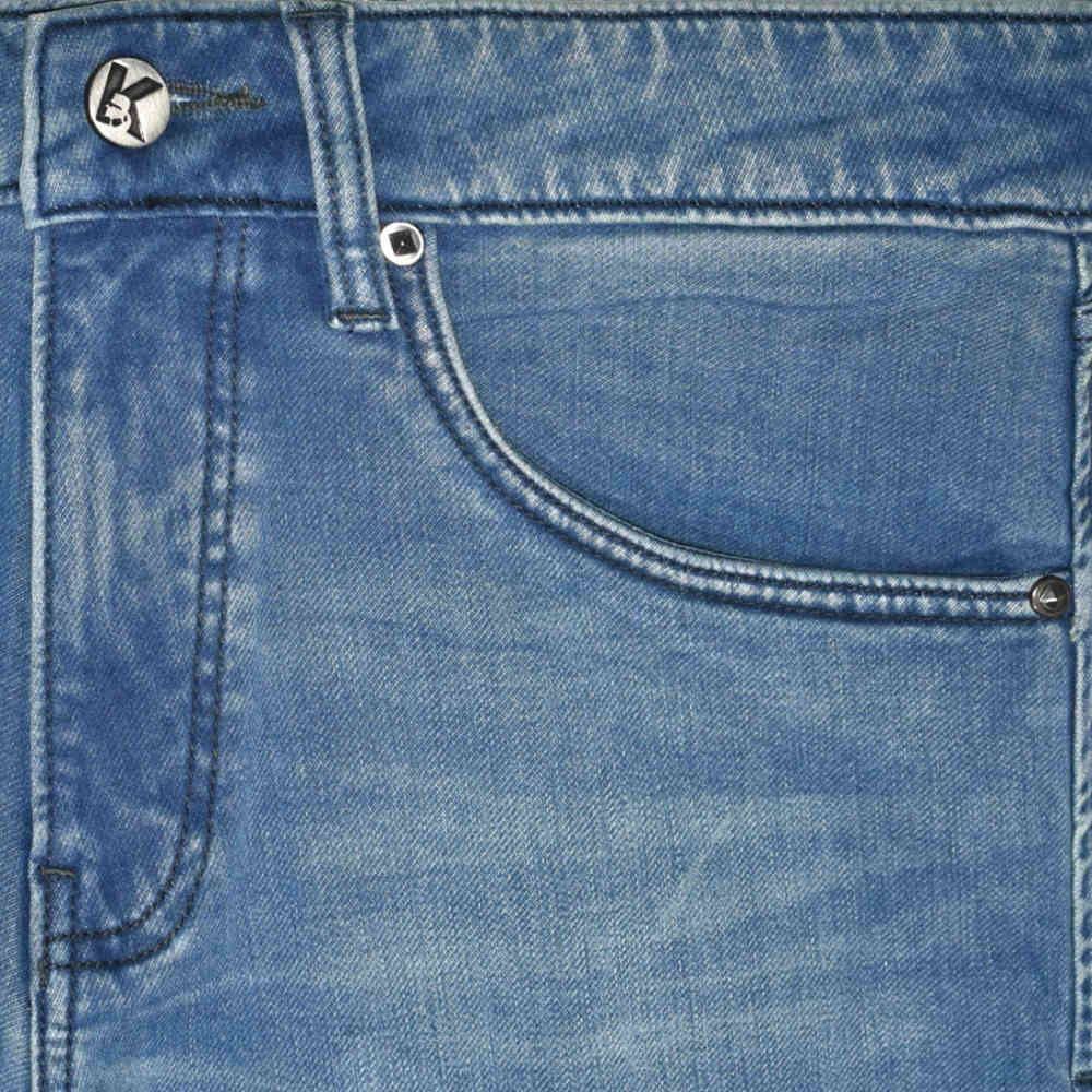 Karl Lagerfeld Light Blue Premium Quality Jeans-thumb-1