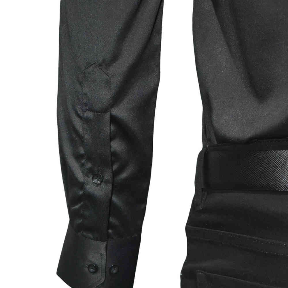 Balmain Embroidered Black Premium Quality Shirt-5