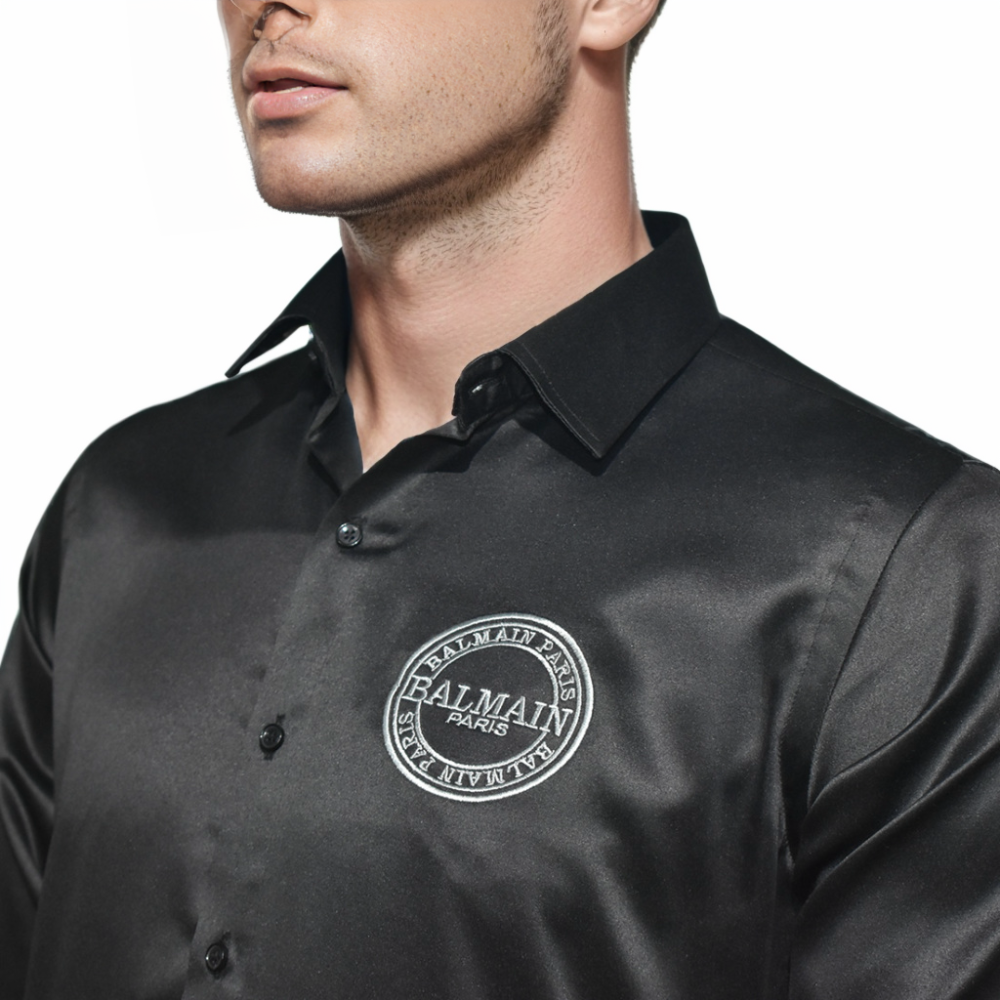 Balmain Black Premium Quality Shirt-2