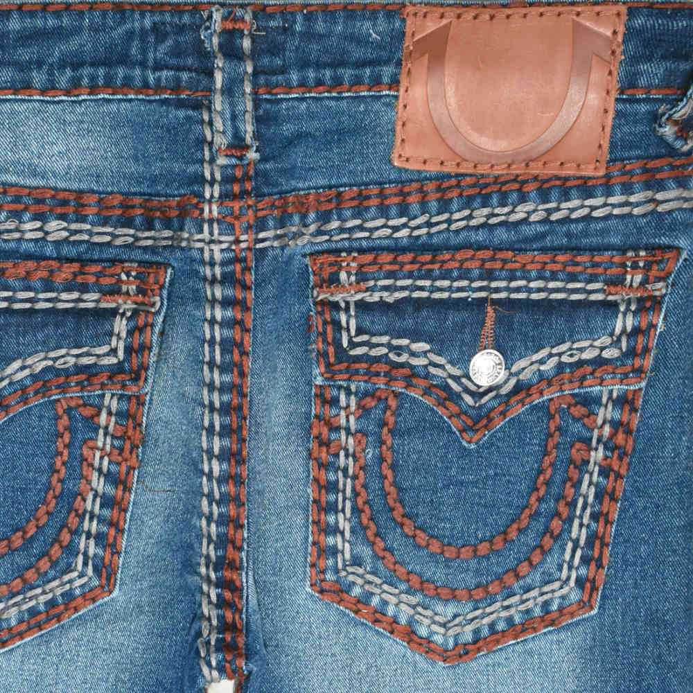 True Religion Light Blue Premium Quality Jeans-3