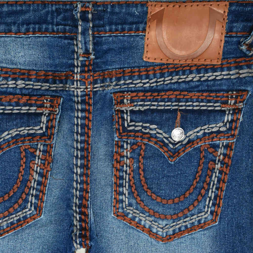 True Religion Dark Blue Premium Quality Jeans-3