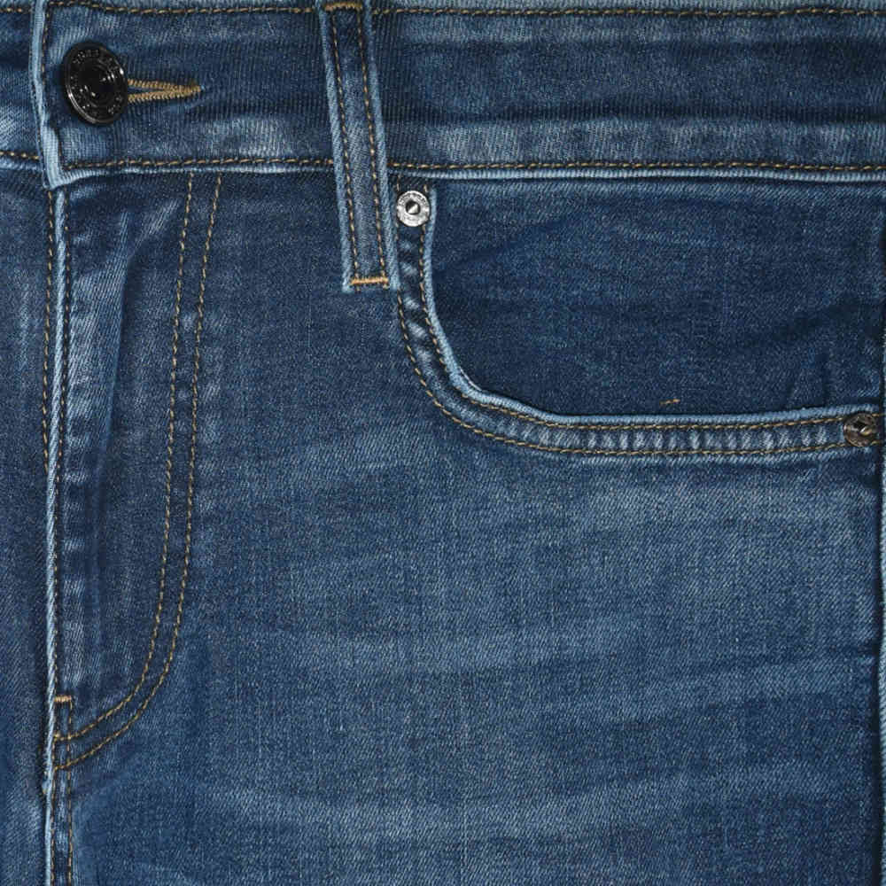 Burberry Dark Blue Premium Quality Jeans-thumb-1