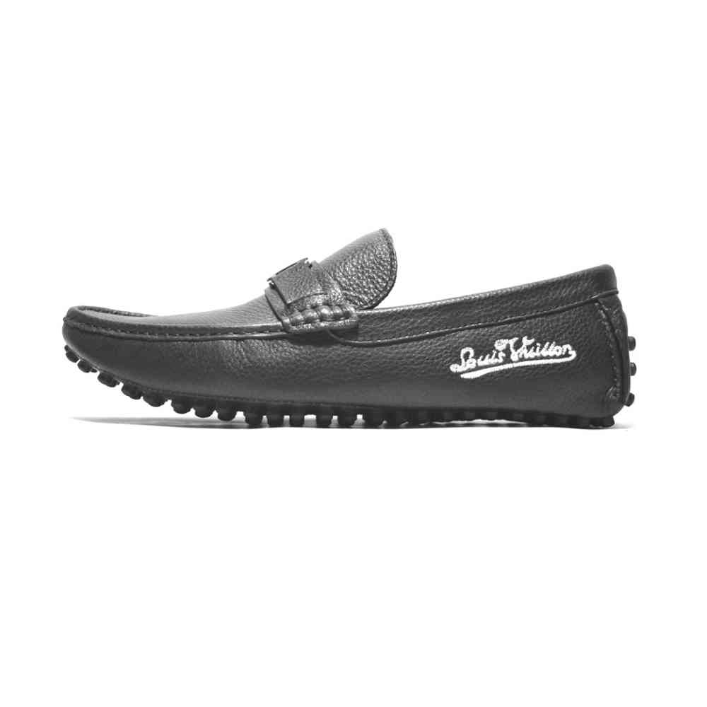 Louis Vuitton Black Premium Quality Loafer-1