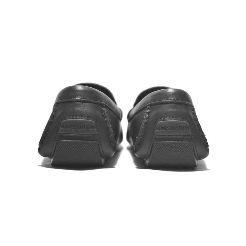 Louis Vuitton Black & Brown Premium Quality Loafer-4