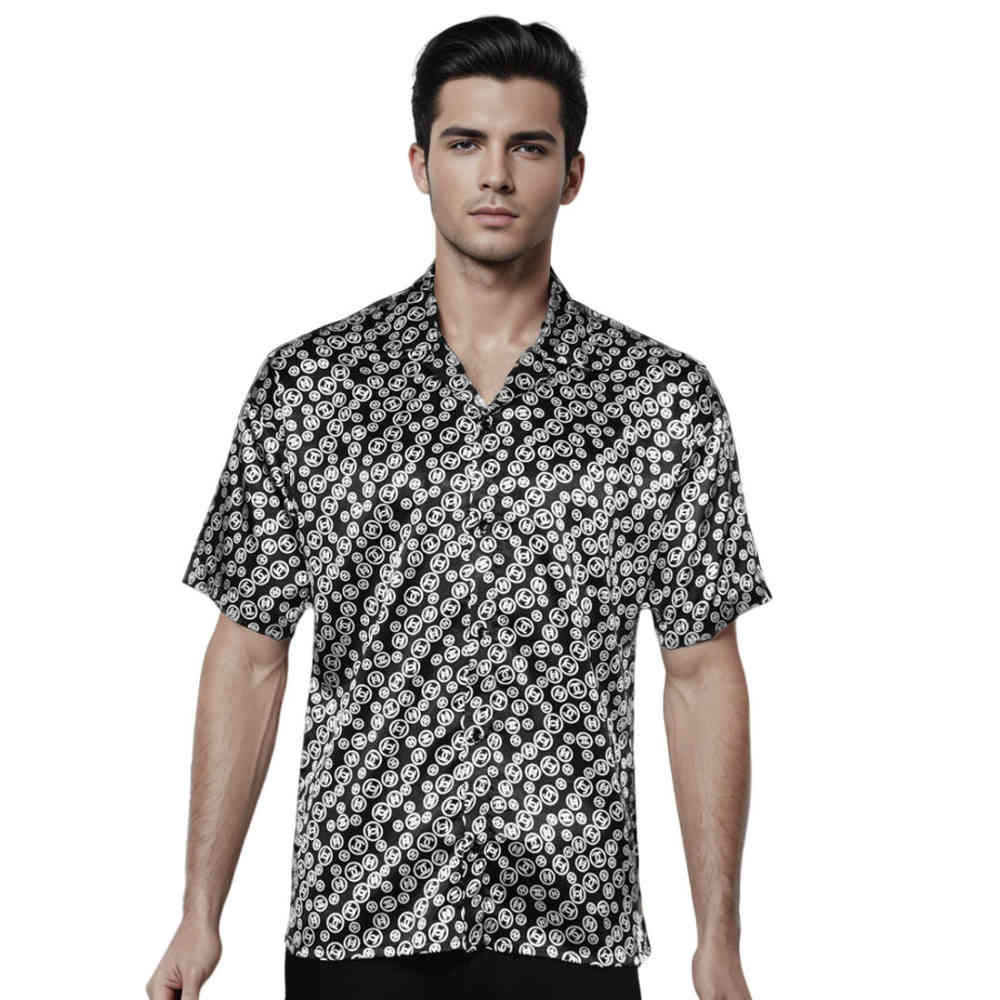 Black Chanel Grey Premium Quality Shirt
