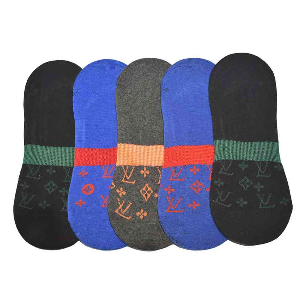 Louis Vuitton Monogram No Show Premium Socks-1