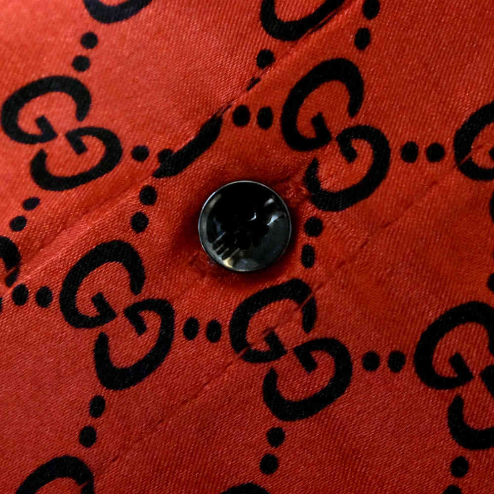 Gucci Red Premium Quality Shirt-thumb-4