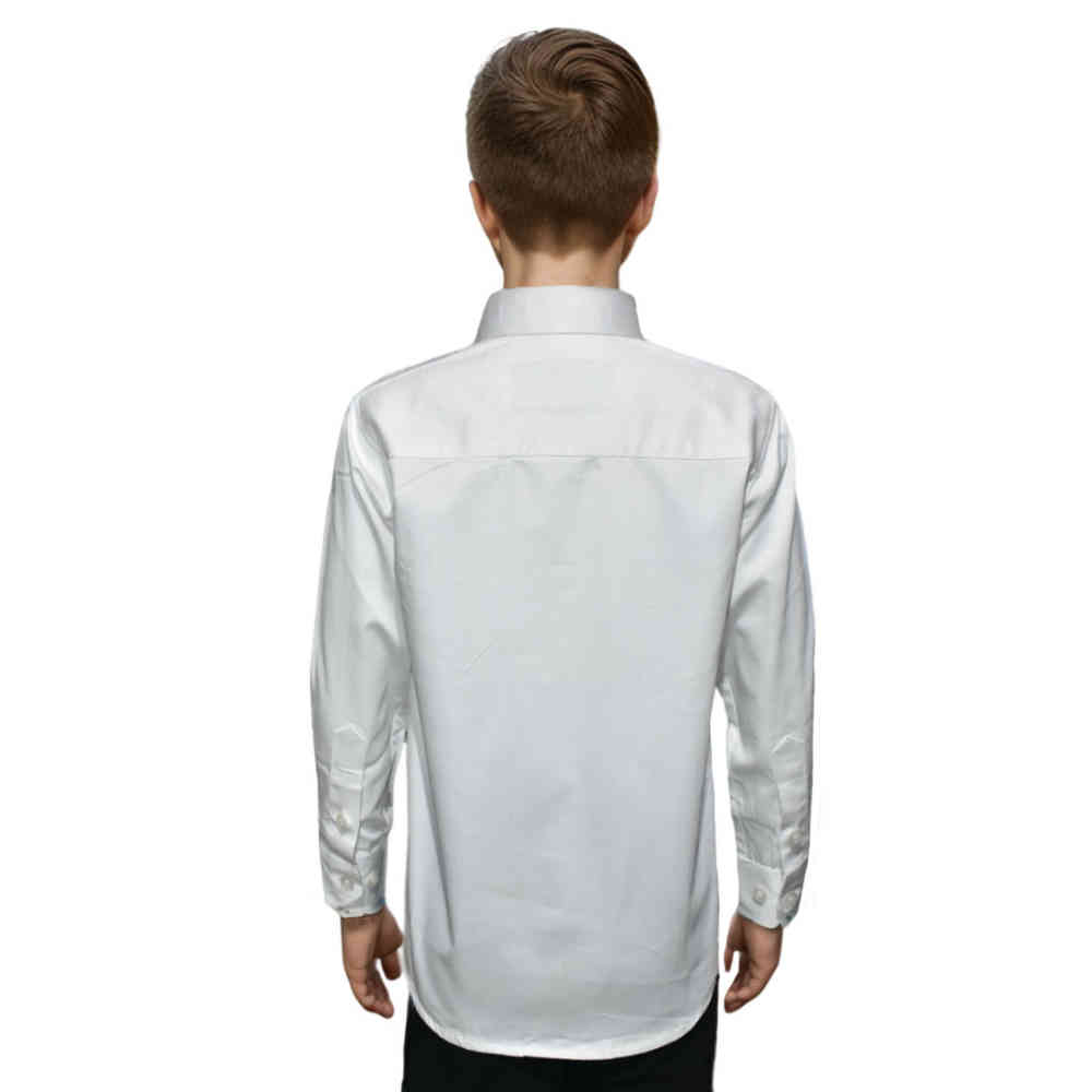 Gucci Bee Embroidered White Kids Shirt-thumb-1
