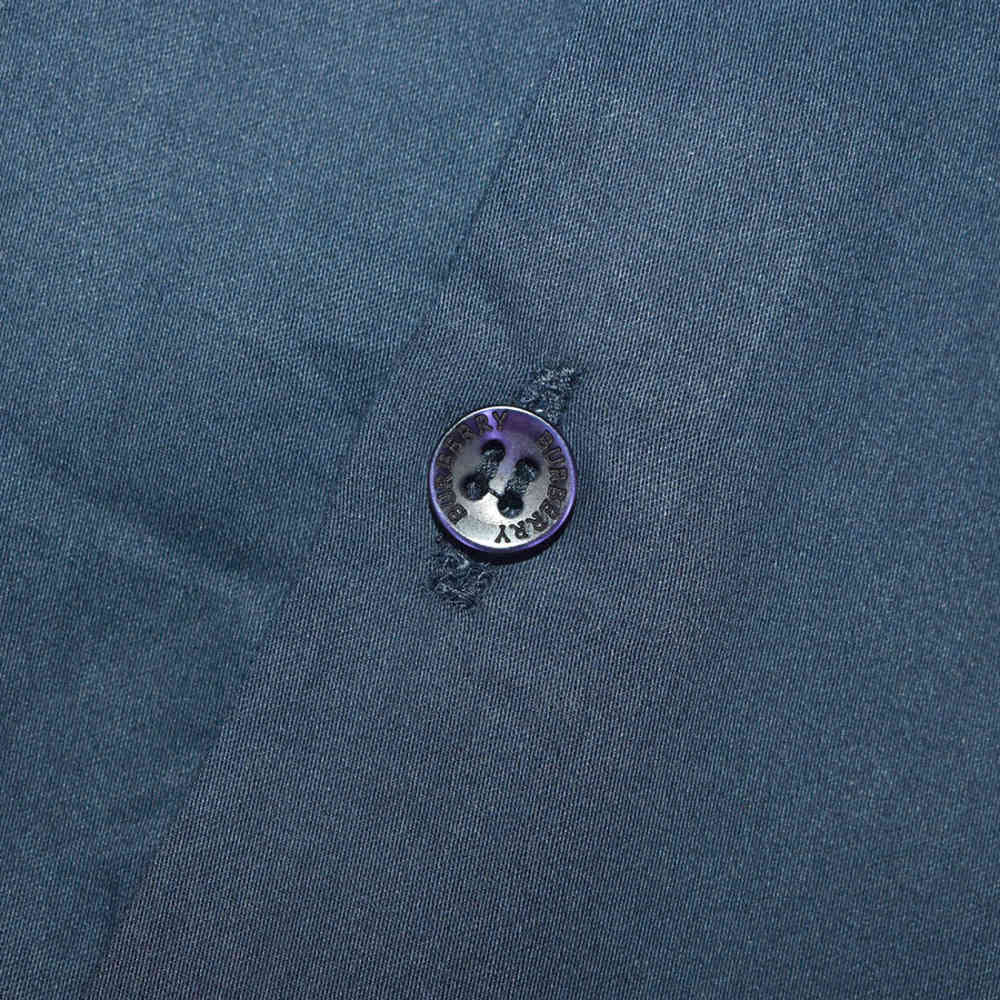 Burberry Embroidered Premium Navy Blue Kids Shirt-5