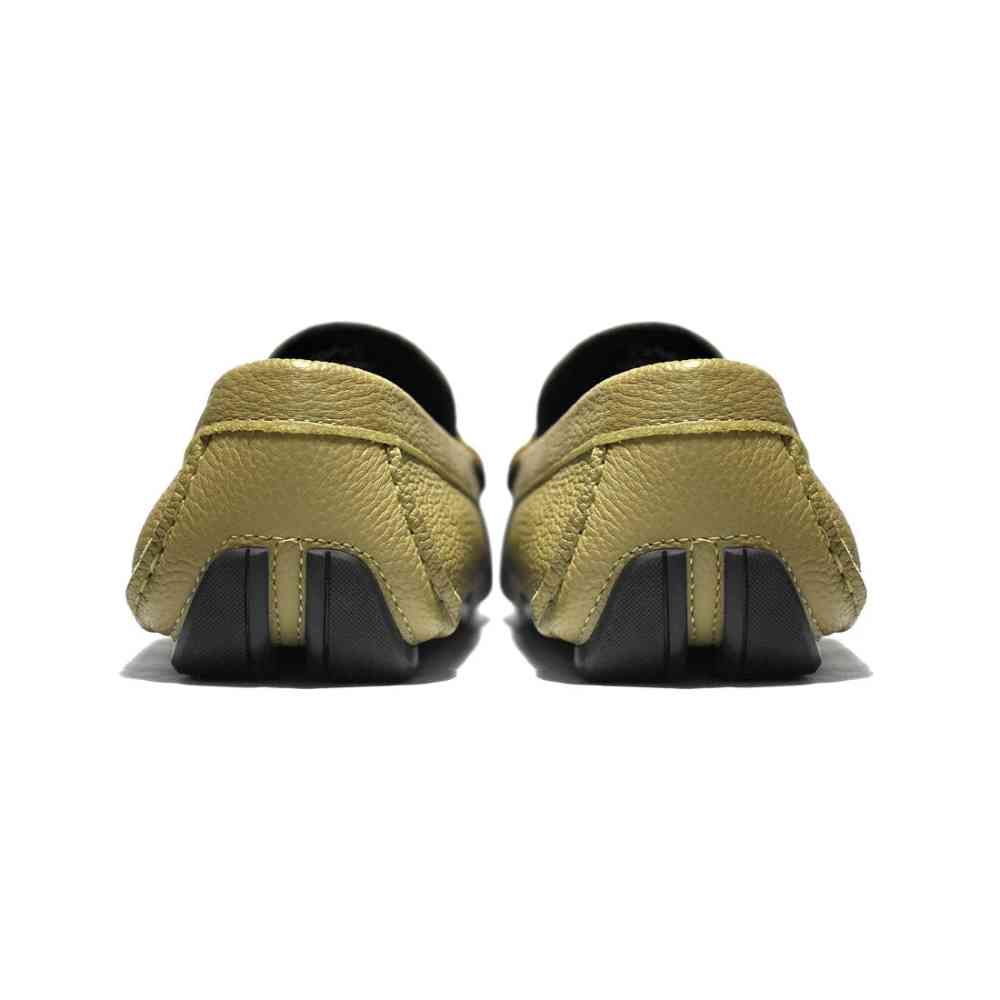 Salvatore Ferragamo Olive Green Premium Quality Loafers-4