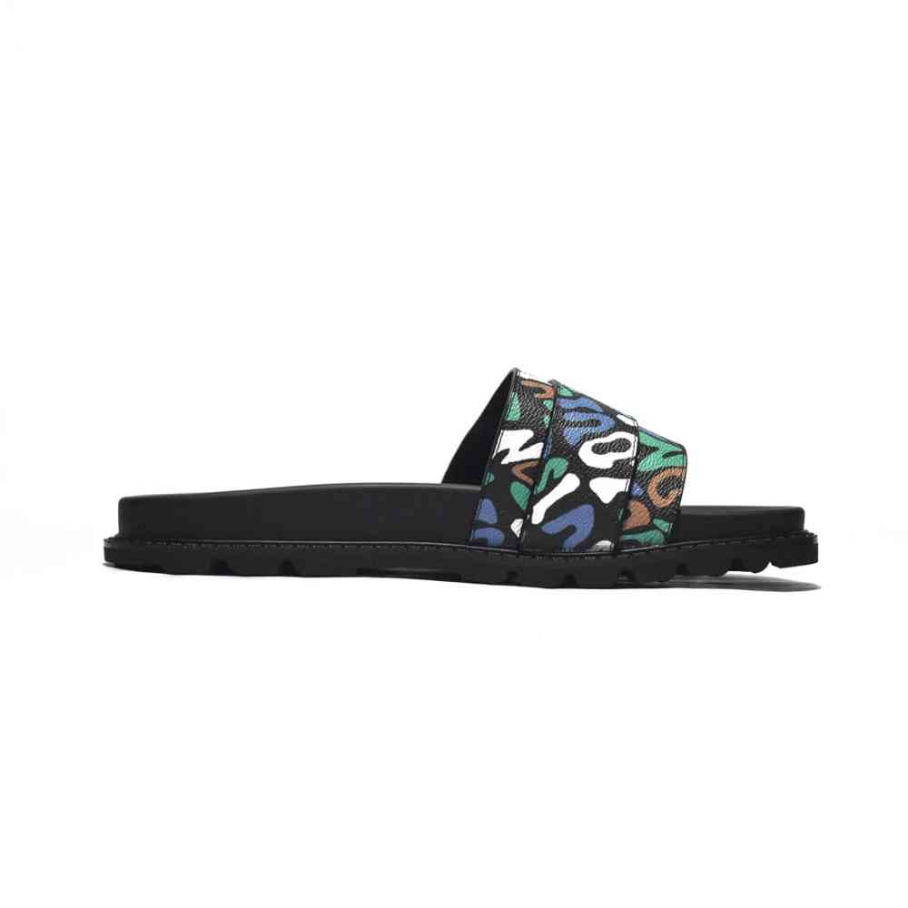Louis Vuitton Black Premium Quality Men's Flip-flops-2