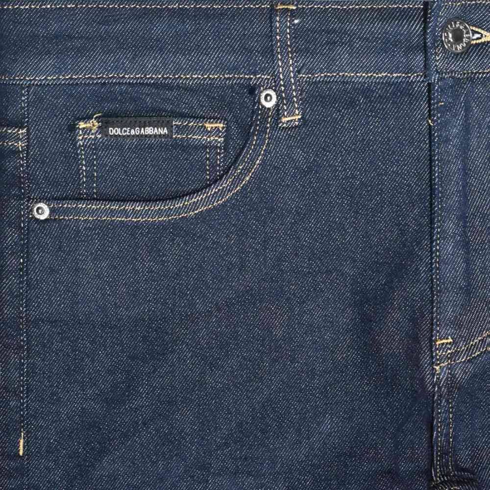 Dolce & Gabbana Dark Blue Premium Quality Jeans-thumb-2