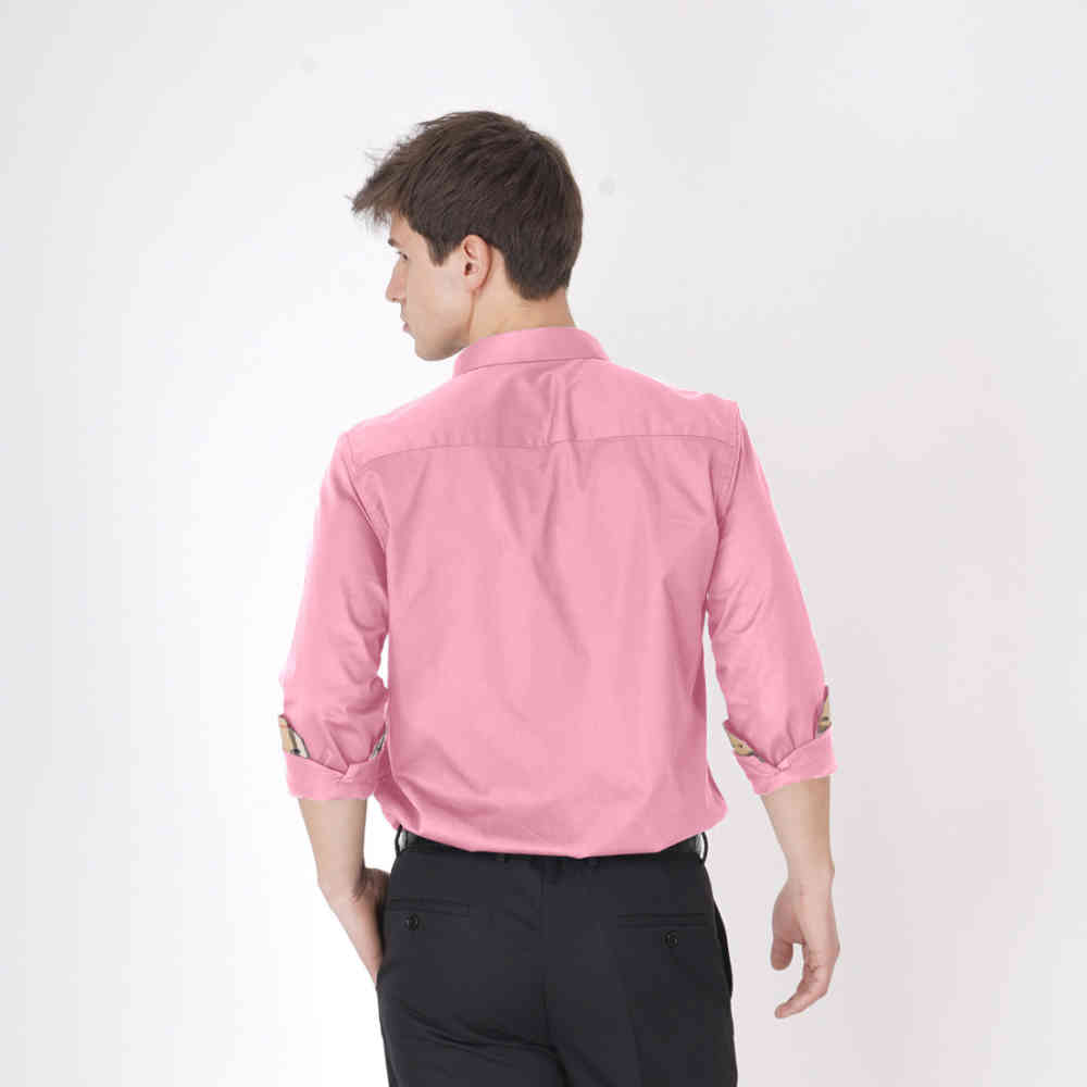 Burberry Pink Premium Quality Shirt-1
