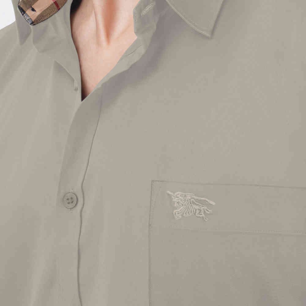 Burberry Beige Premium Quality Shirt-2