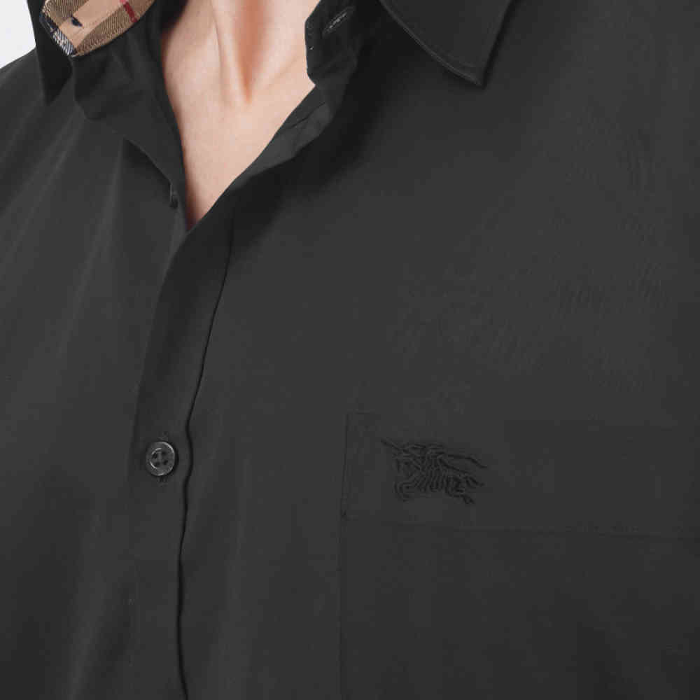 Burberry Black Premium Quality Shirt-thumb-2