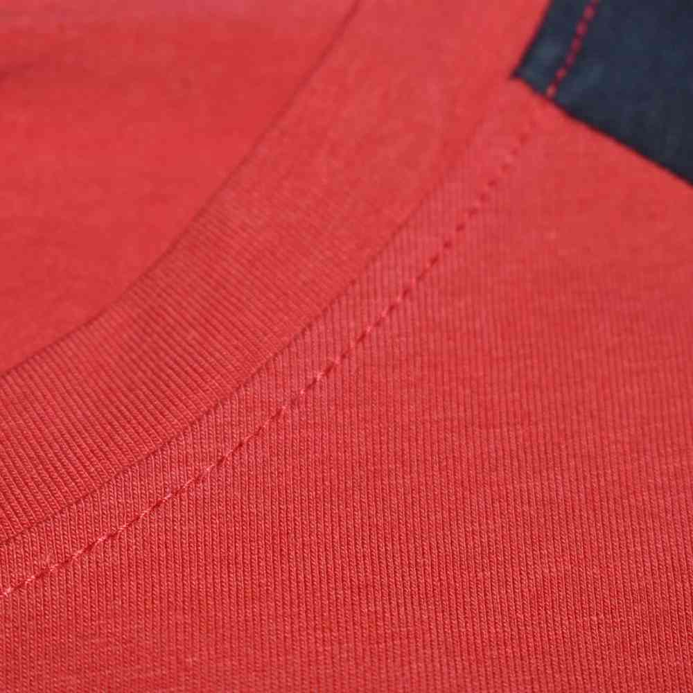 Superdry Red Premium Quality Women T-shirt-thumb-4