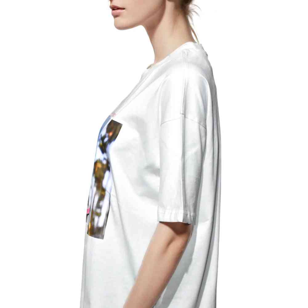 Zara White Premium Quality Women T-shirt-2
