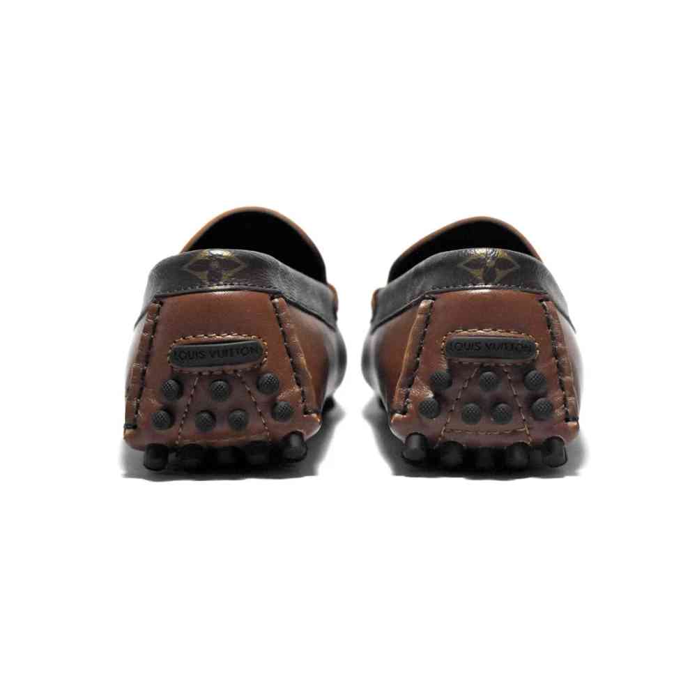 Louis Vuitton Brown Premium Quality Loafers-thumb-4