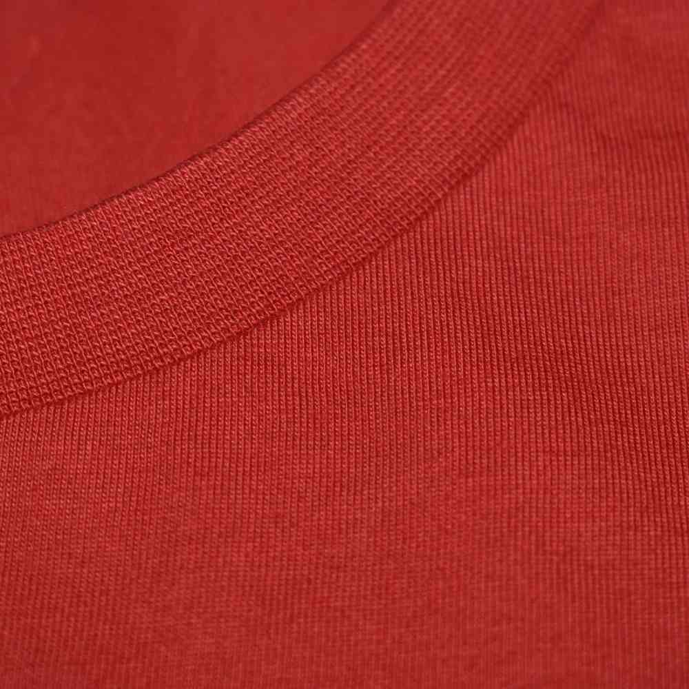 Karl Lagerfeld Red Premium Quality Women T-shirt-4